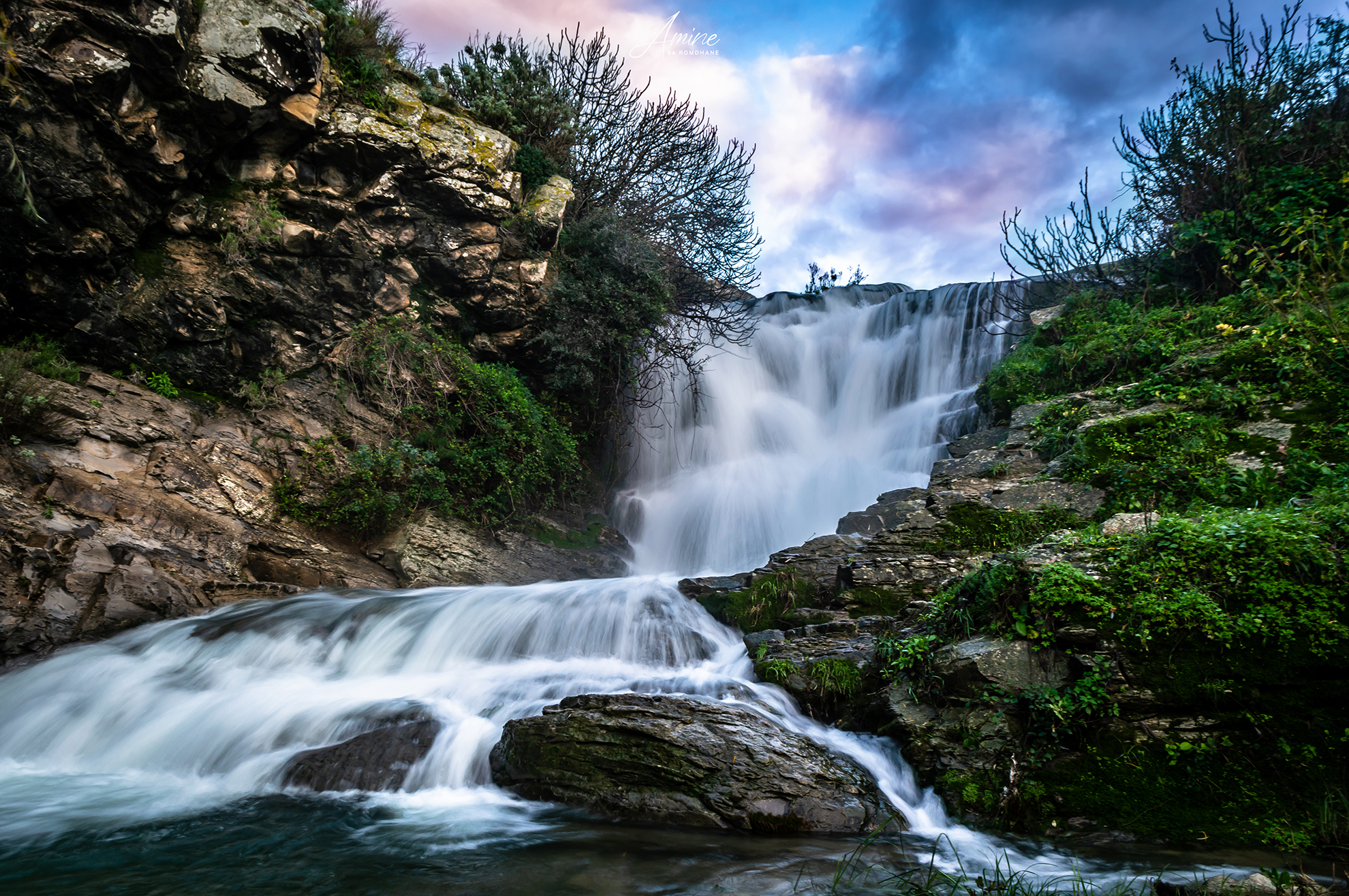 Ras El Oued waterfall by Amine Be Romdhane