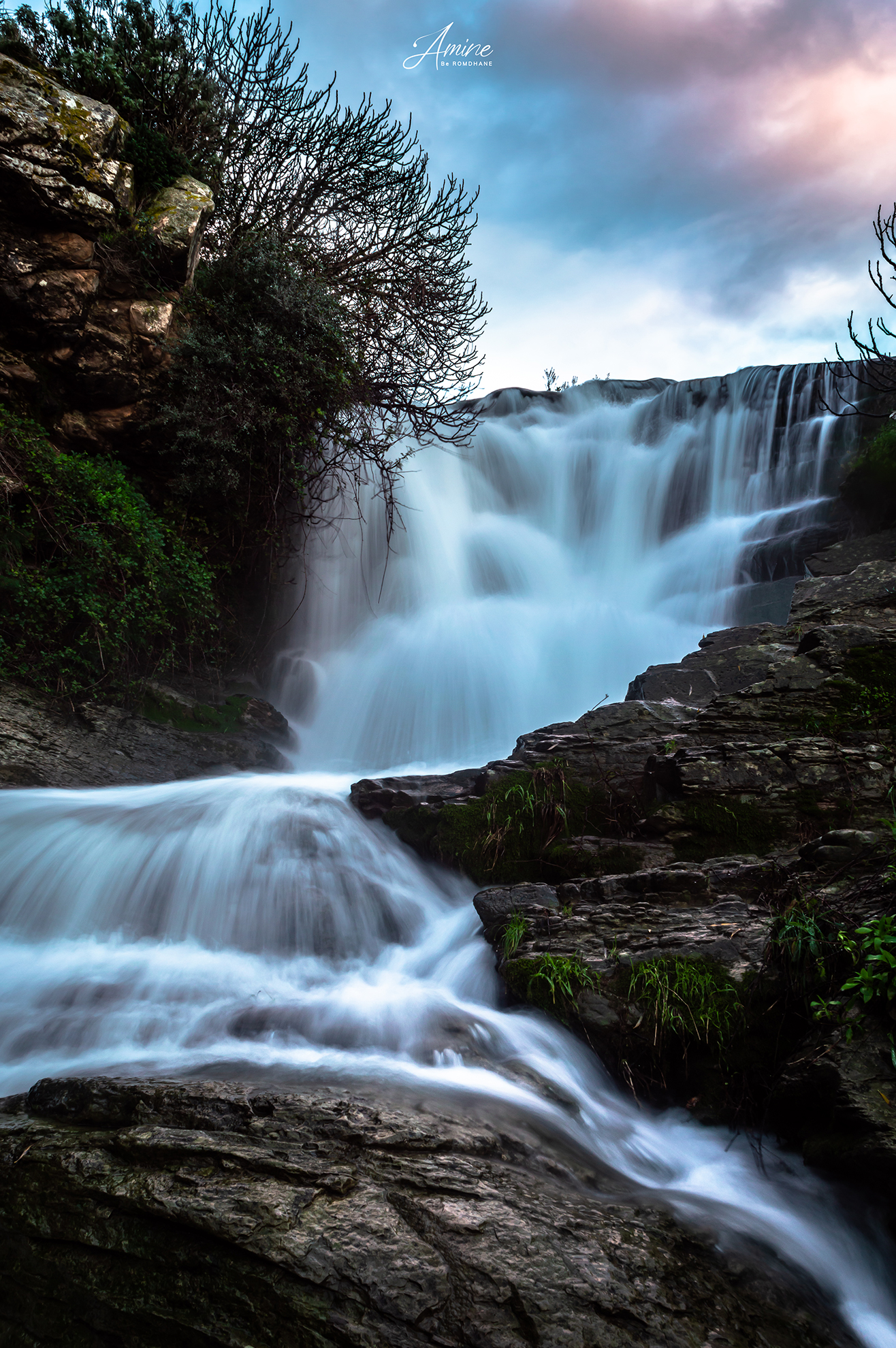 Ras El Oued waterfall by Amine Be Romdhane
