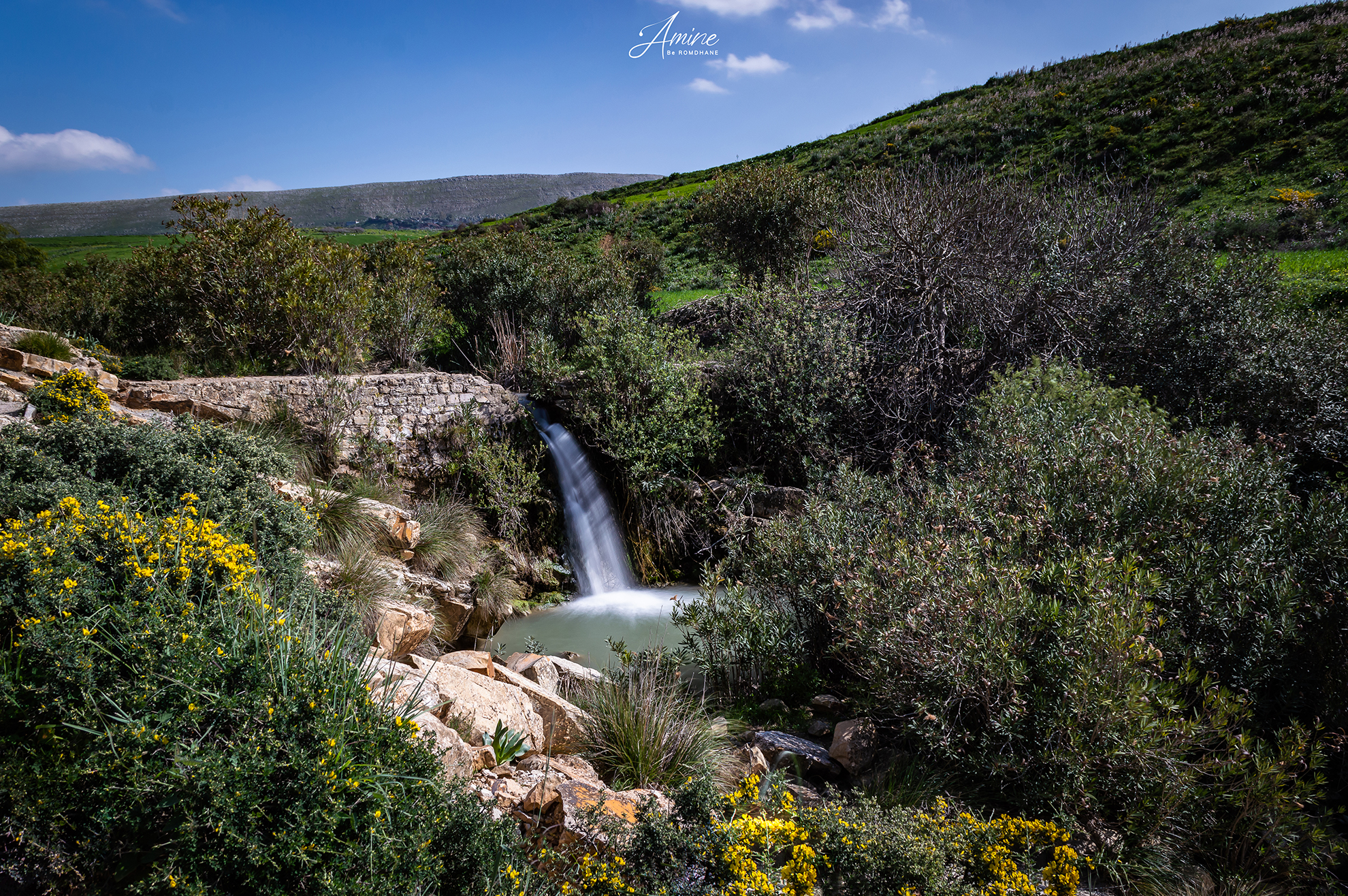 El khatercha waterfall by Amine Be Romdhane